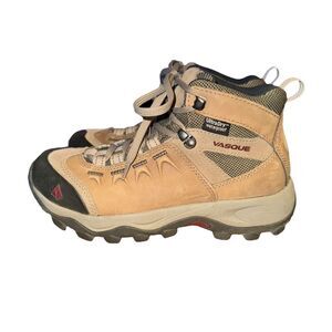 Vasque Vista Ultradry Hiking Boots Women's 7.5 M Brindle Rumba Red Leather Shoe